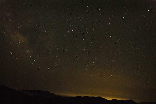 塩塚高原の星空 塩塚高原の星空