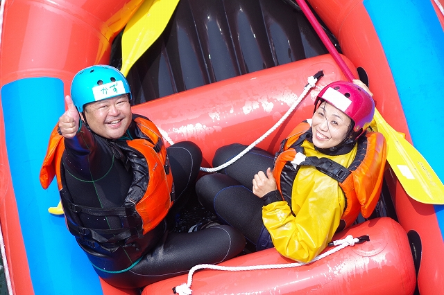 吉野川ラフティング (4)