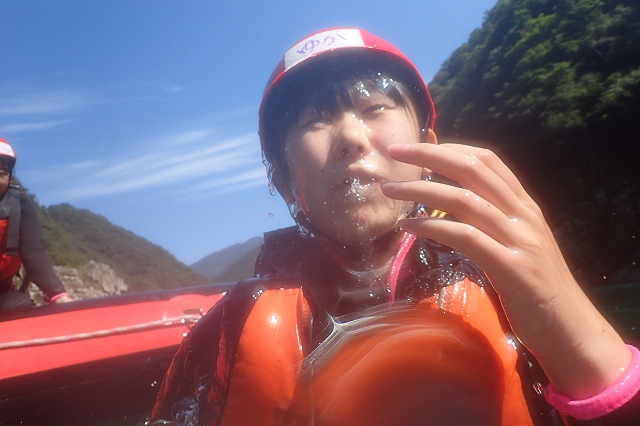 吉野川ラフティング (8)